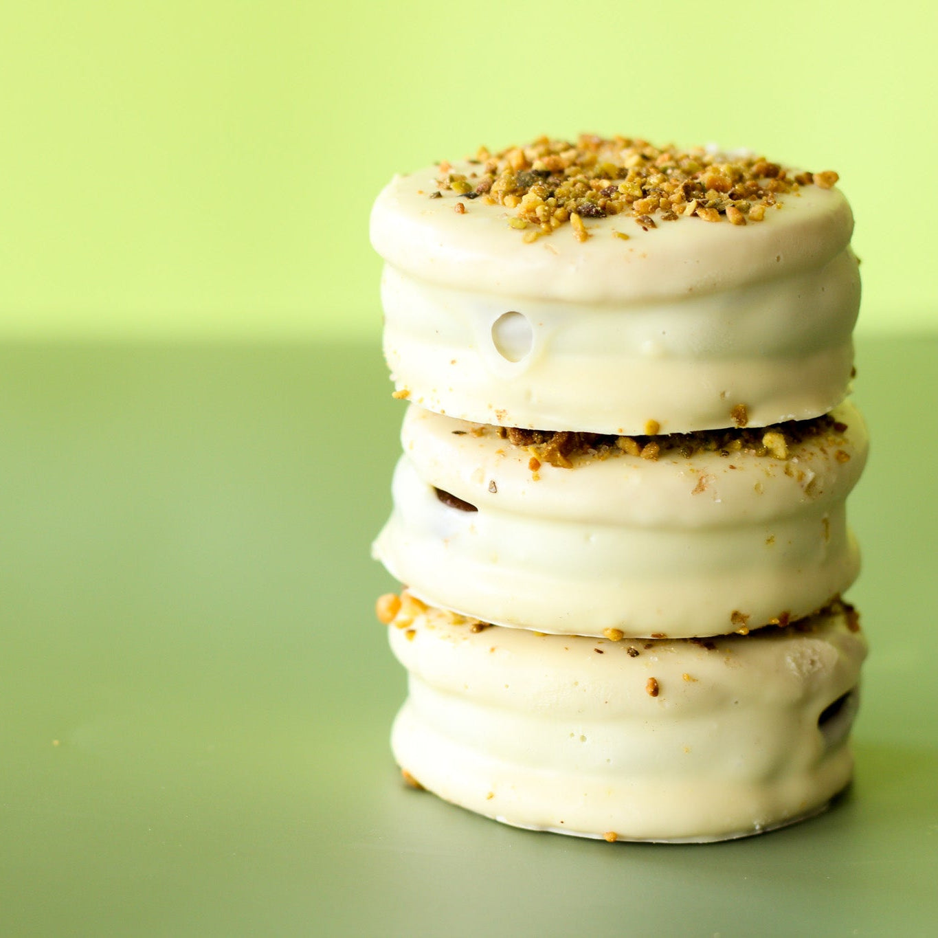 Pistachio alfajor