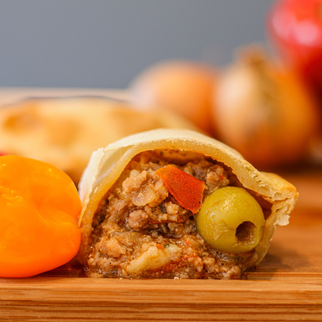 Spicy meat empanadas