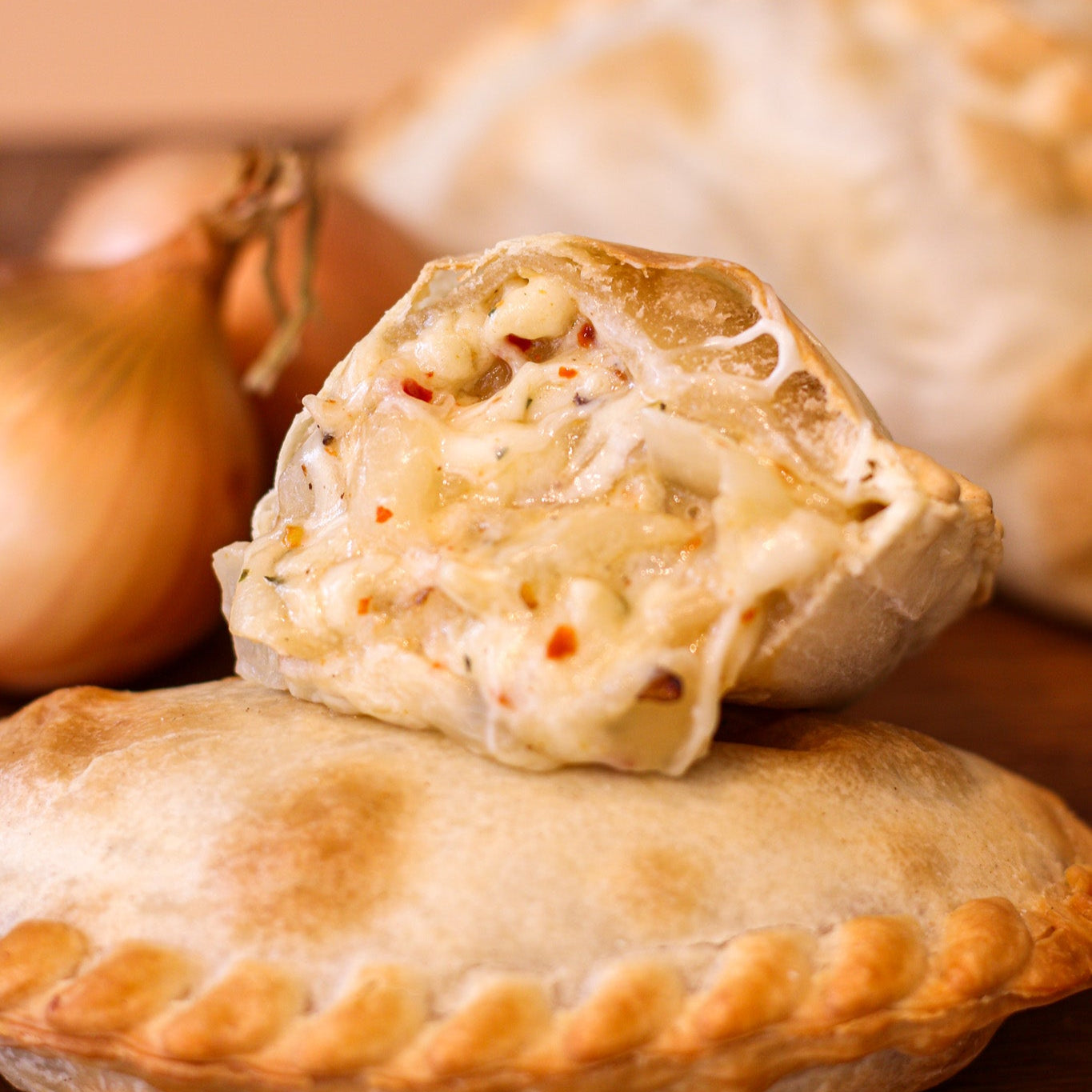 Onion & cheese empanadas