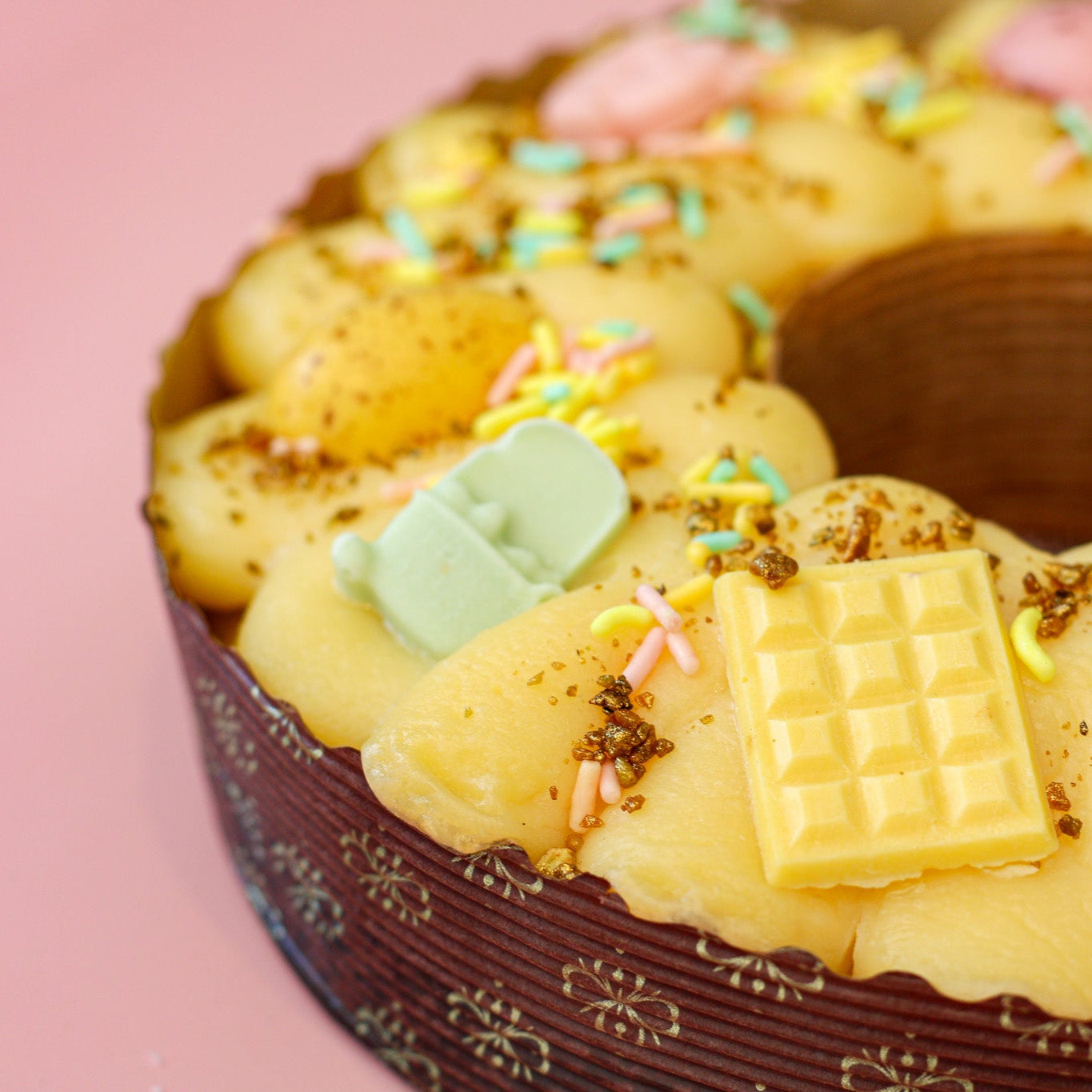 Festive Easter sweet bread