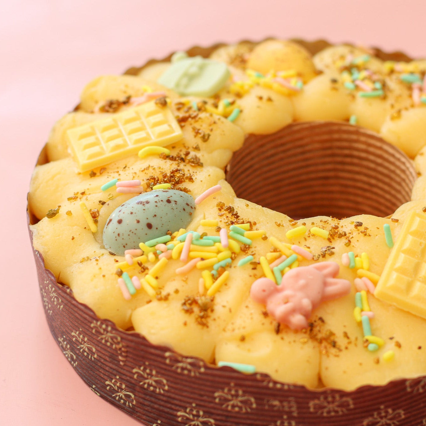 Festive Easter sweet bread