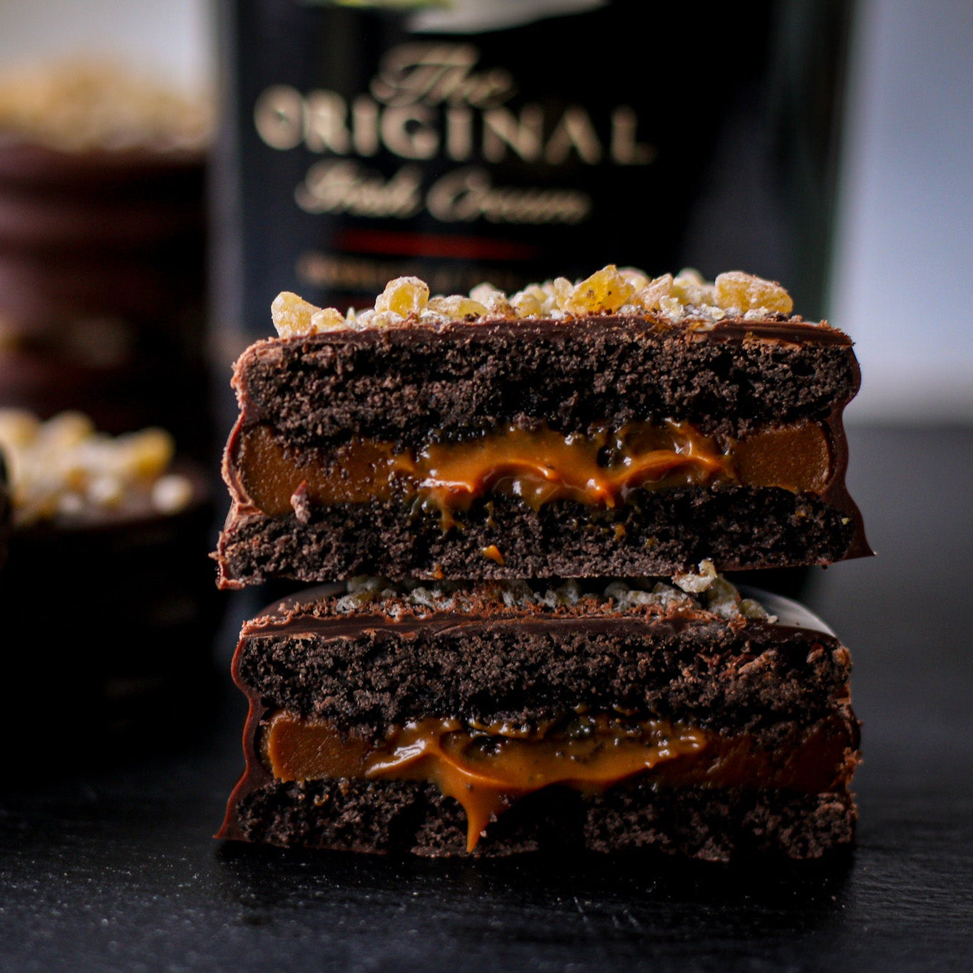 Baileys & dulce de leche alfajor