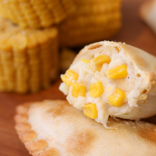 Corn & cheese empanadas