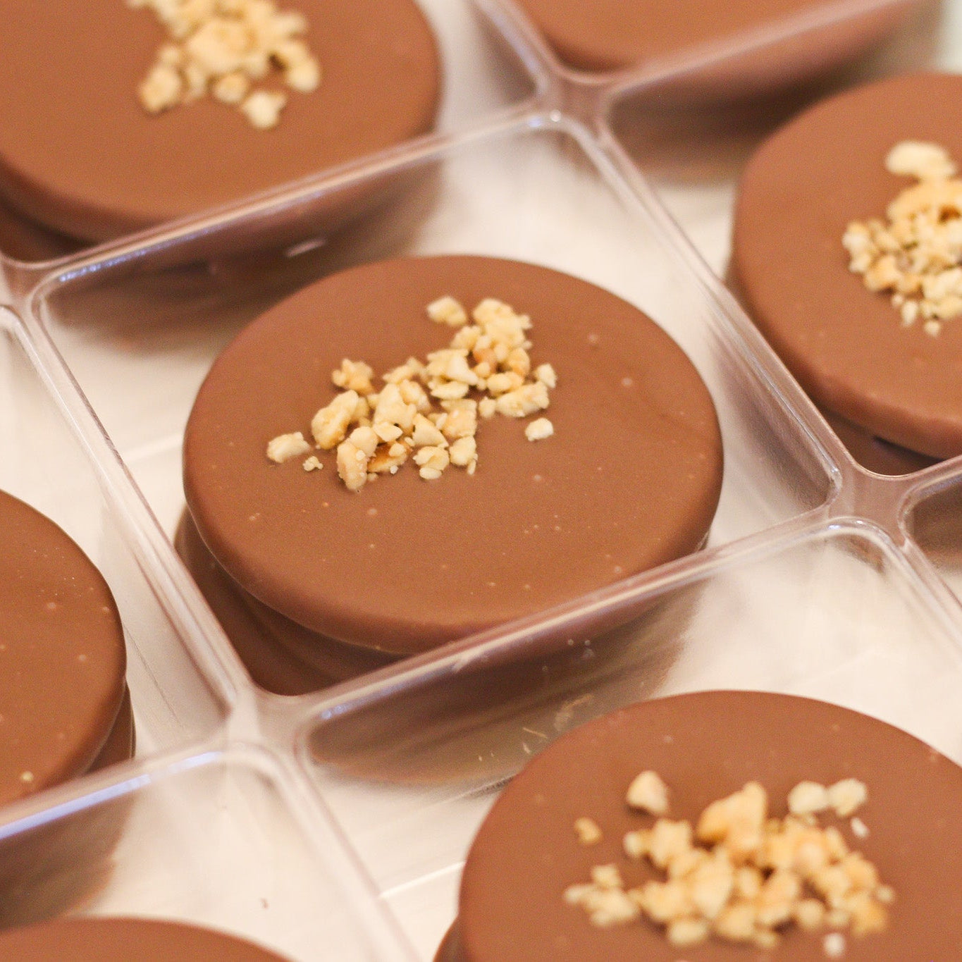 Peanut & dulce de leche alfajor