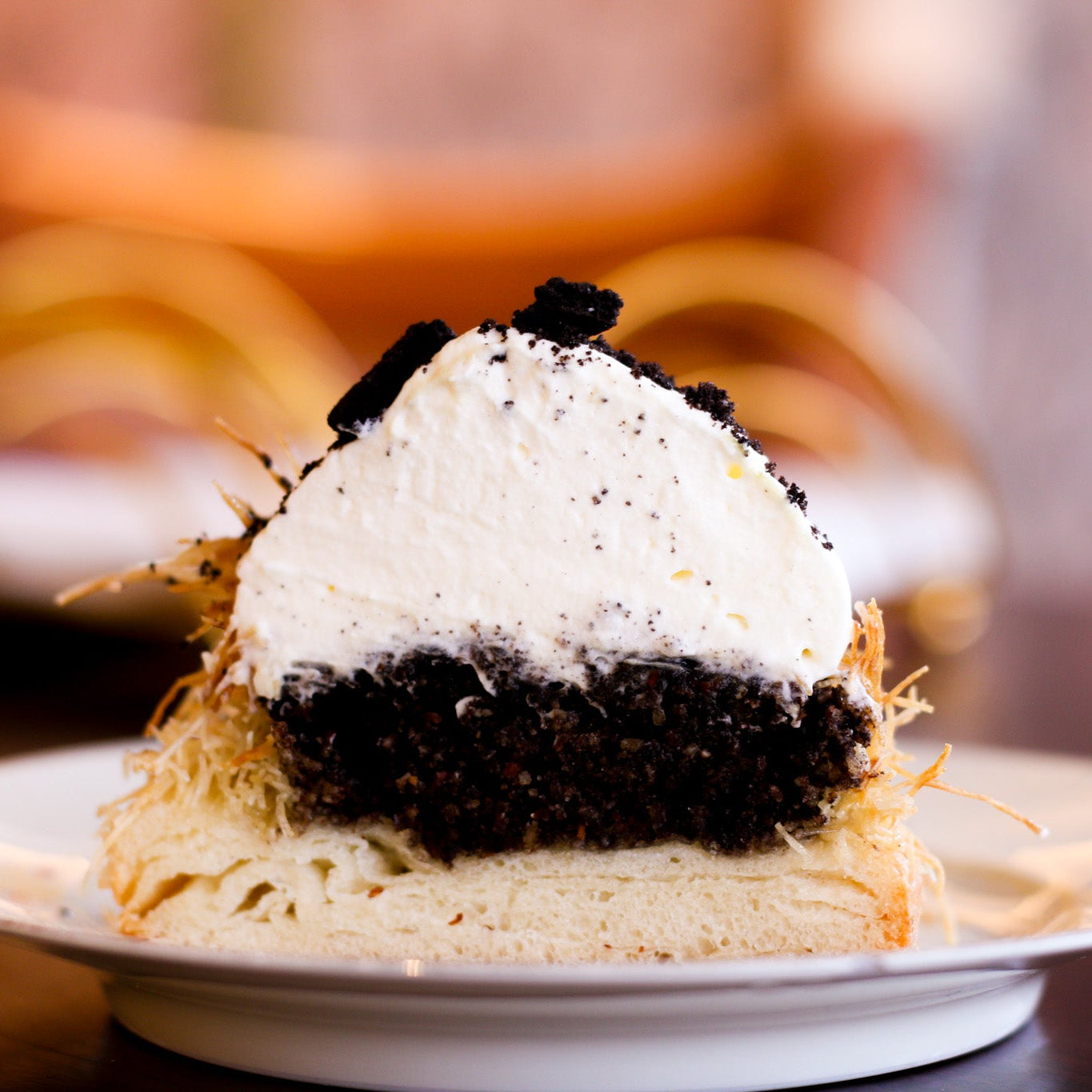 Cookies and cream & kunefe nest