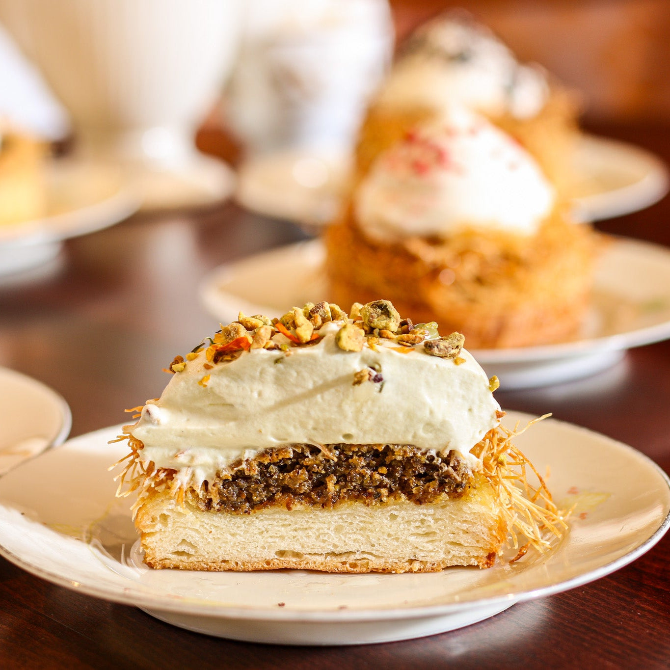 Pistachio & kunefe nest