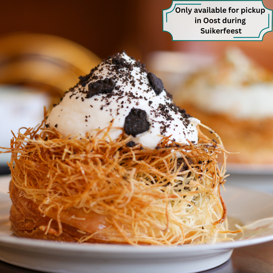 Cookies and cream & kunefe nest