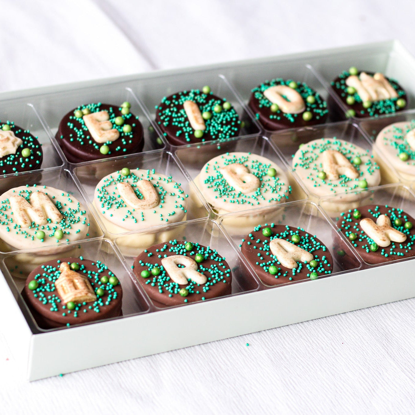 Eid Mukarak celebration alfajores box