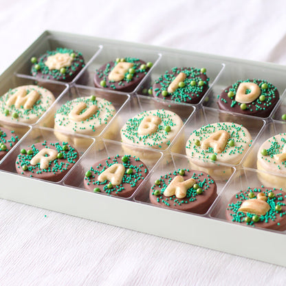 Eid Mukarak celebration alfajores box