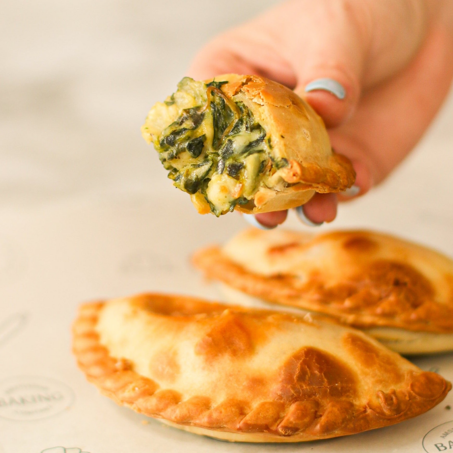 Vegetarian empanadas assortment x12