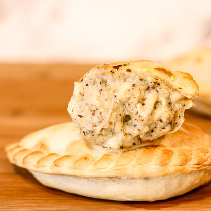 Black truffle empanadas