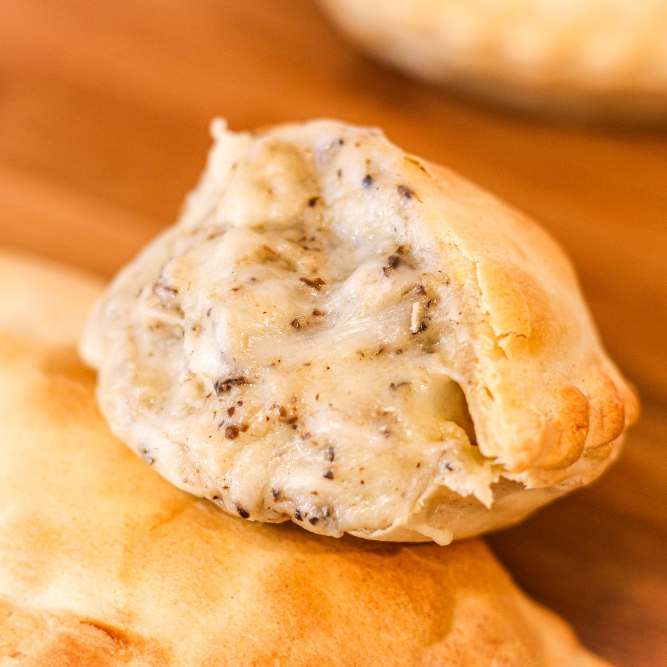 Black truffle empanadas