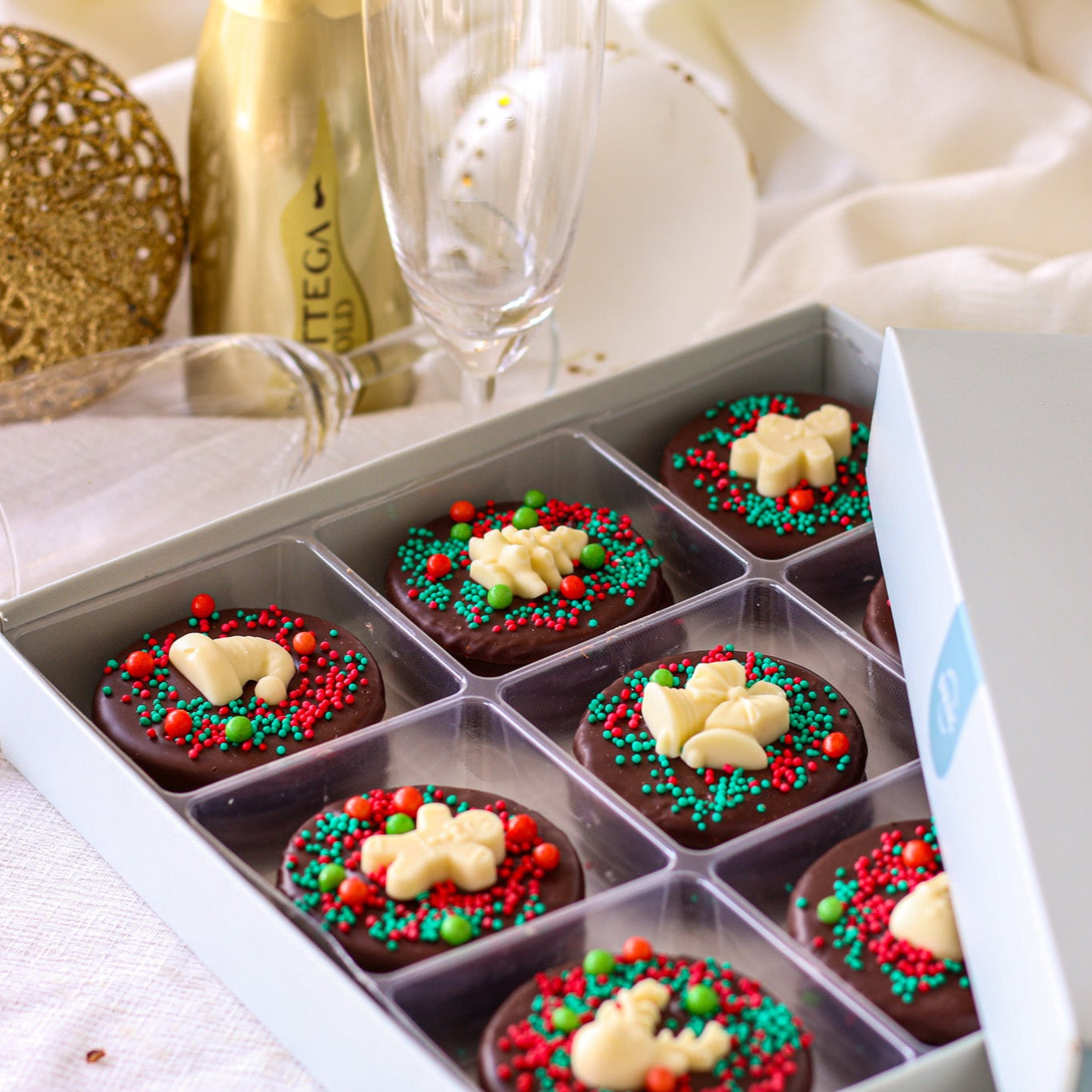 Christmas Alfajores